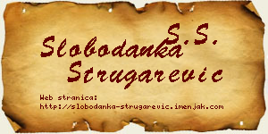 Slobodanka Strugarević vizit kartica